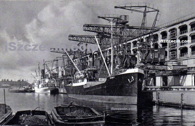 old postcard stettin